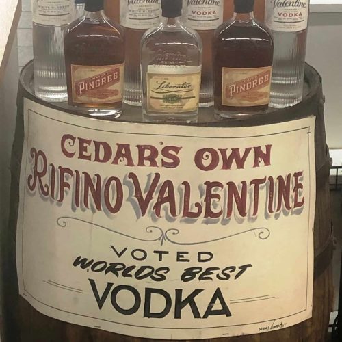 Bunting's shop best vodka